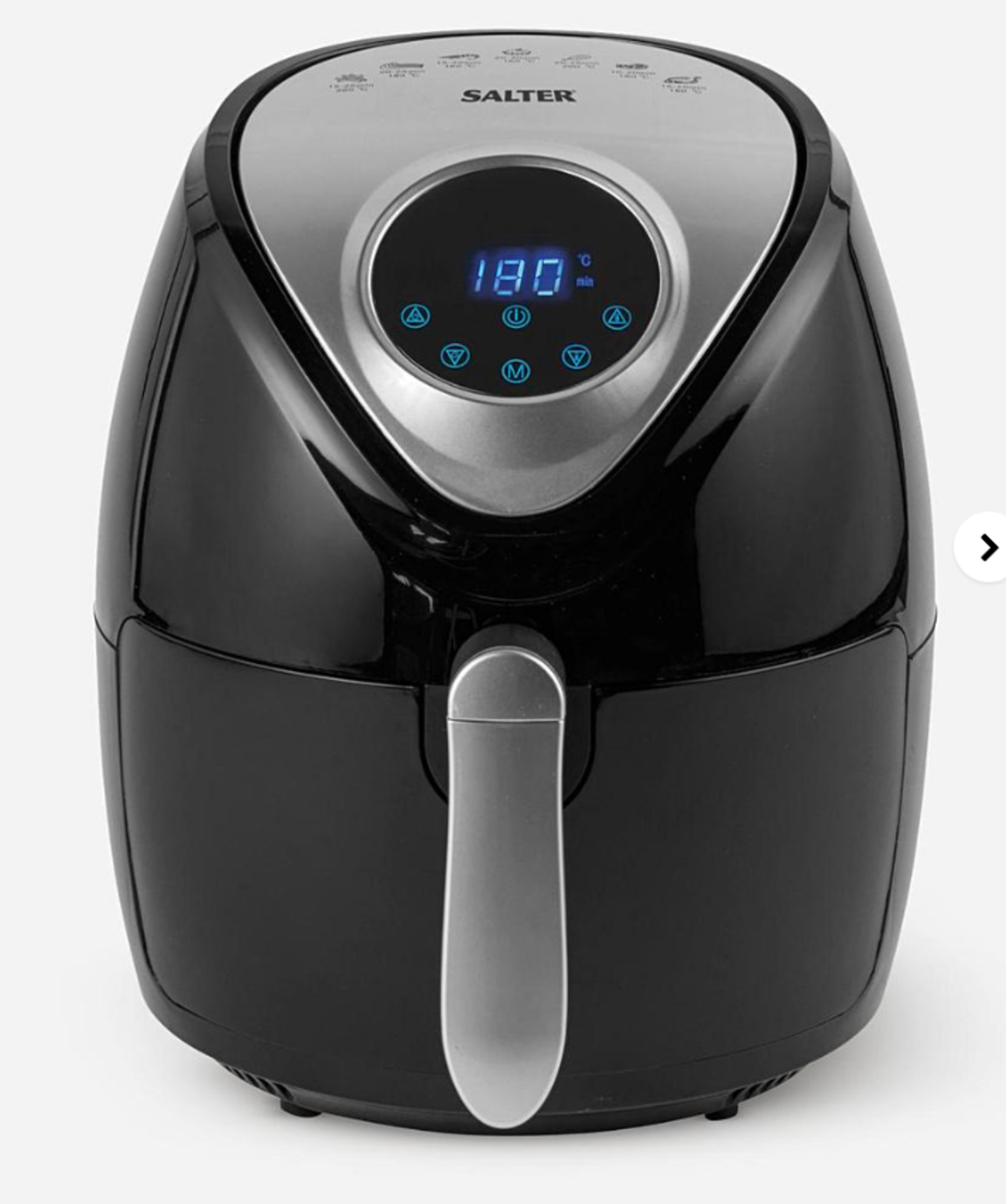 Salter 4.5L Digital Air Fryer. - ER22. This fantastic Salter Hot Air Fryer is the healthy way to