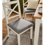 Julipa Ashford Pair of Dining Chairs. - ER28. RRP £199.00. Part of the Julipa brand, the Ashford