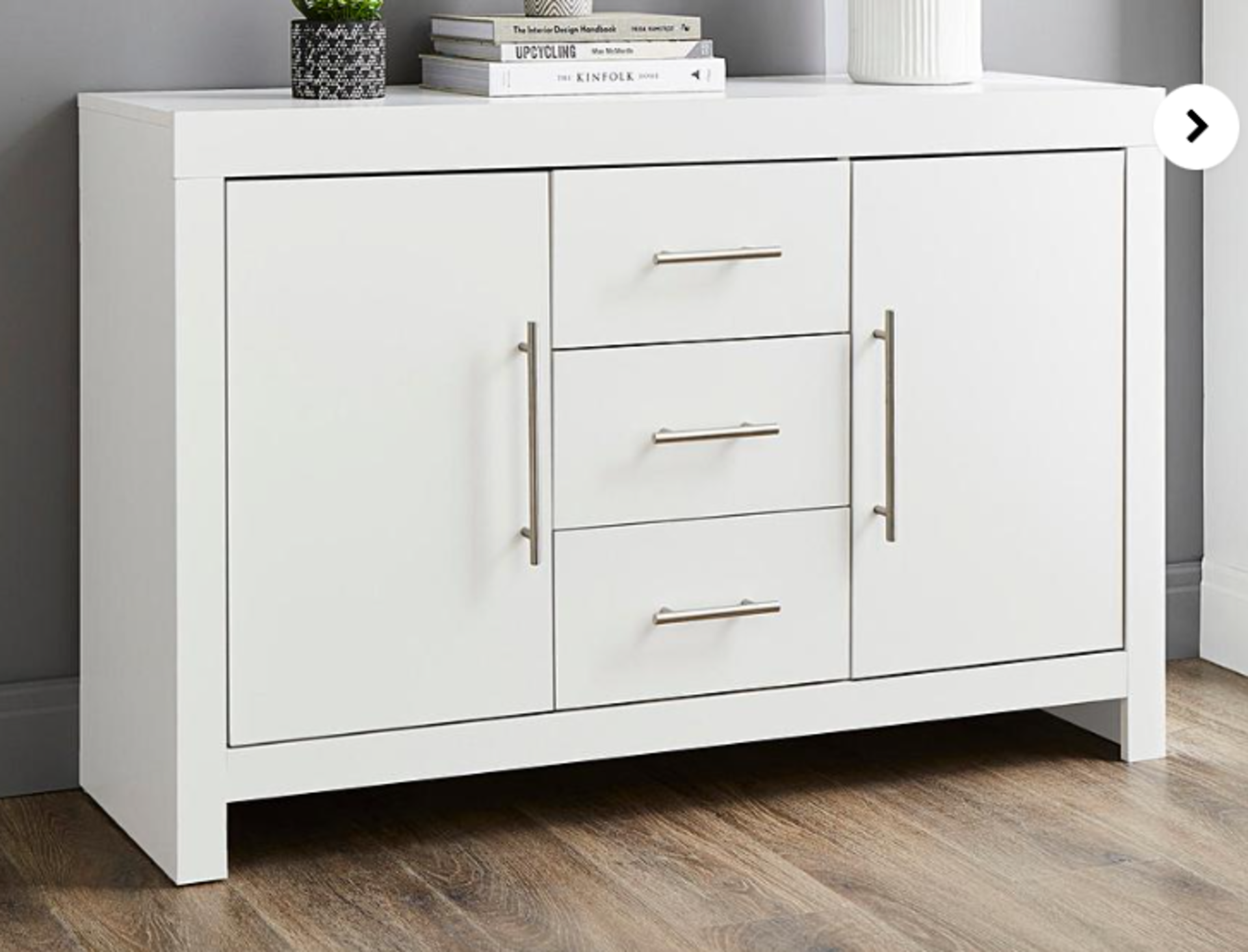 Dakota Large Sideboard. - ER20. RRP £219.00. Part of At Home Collection, the Dakota Living range