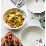 Birds Set of 4 Pasta Bowls. - ER22. These set of 4 pasta bowls feature an exclusive and beautiful