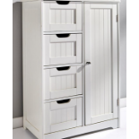 New England Storage Cabinet. - ER22. Great value, easy to assemble shaker-style bathroom