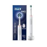 Oral B Pro 3 - 3000 Cross Action - White Electric Toothbrush . - ER22.