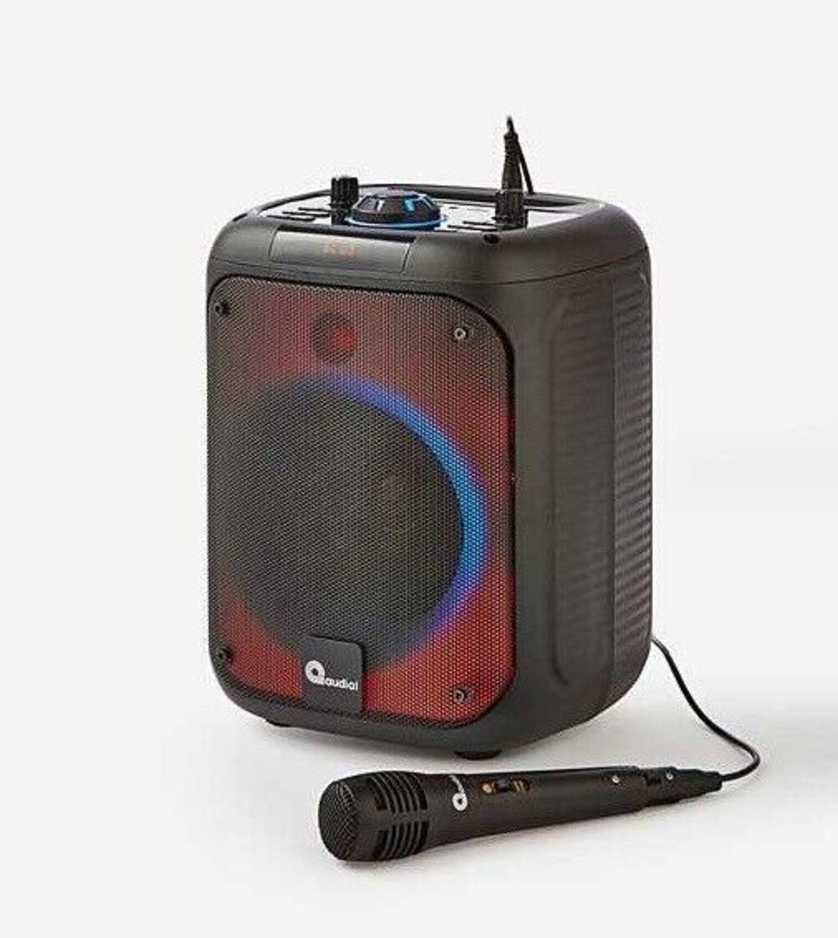 Audial Karaoke Party Speaker PULSE 15W Cube Light Effects Bluetooth. - ER22.