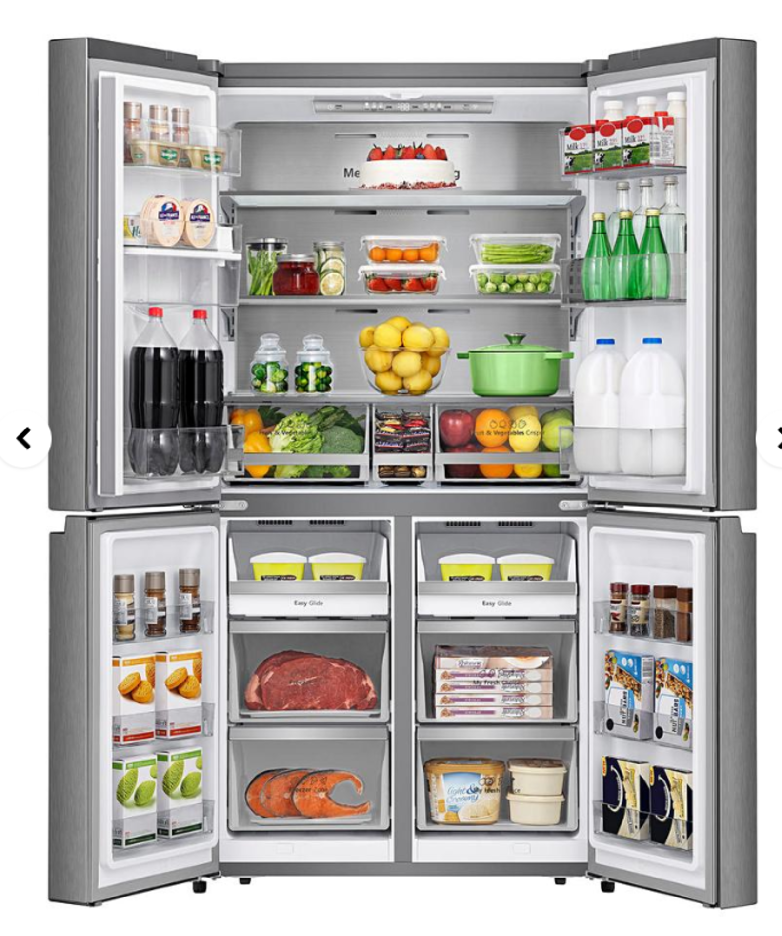 Hisense RQ758N4SWSE American Fridge Freezer. - ER20. RRP £1,499.00. This American fridge freezer - Image 2 of 2