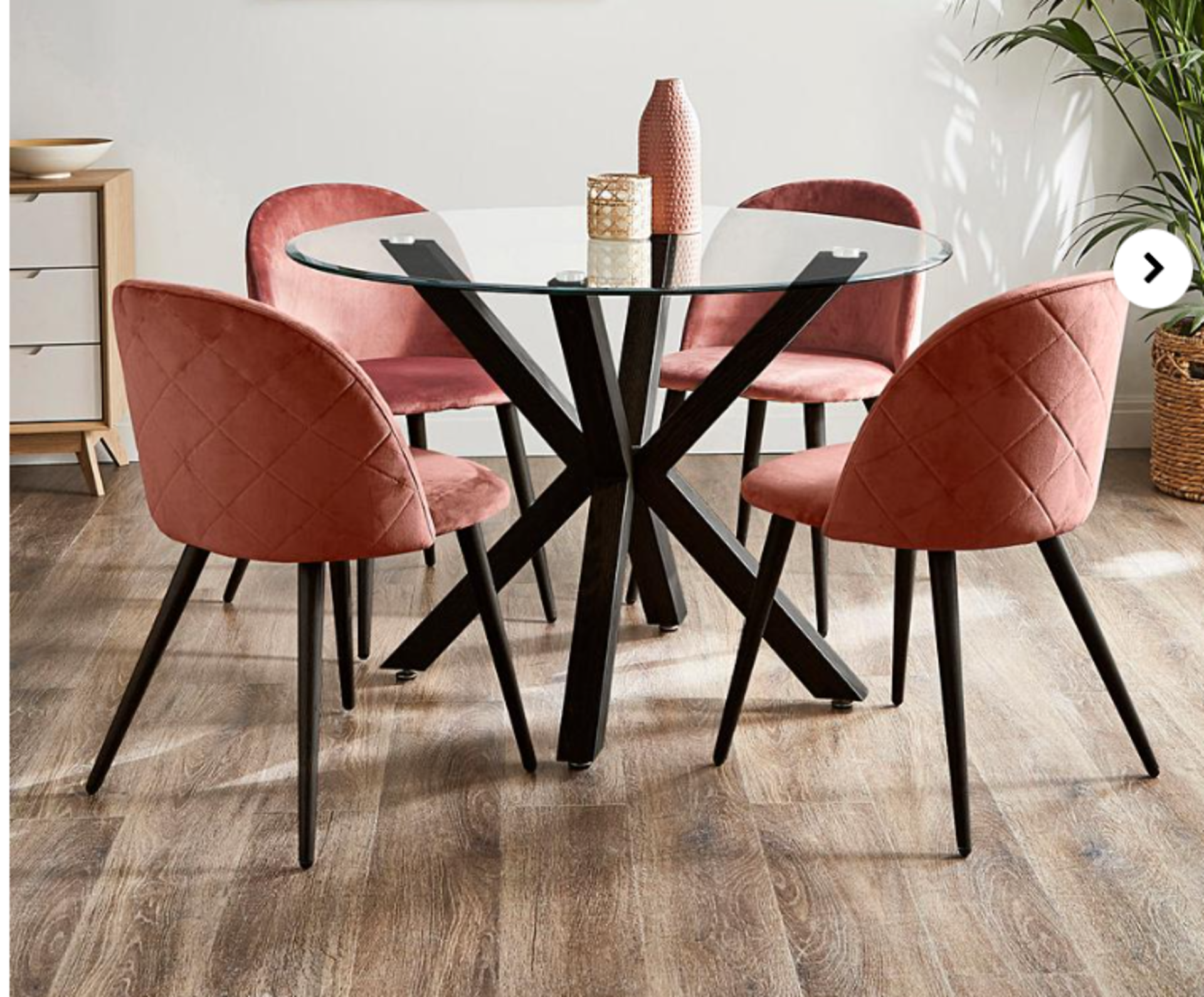 Bodie Dining Table. - ER20. RRP £239.00. Uplift your dining space with the modern & stylish Bodie