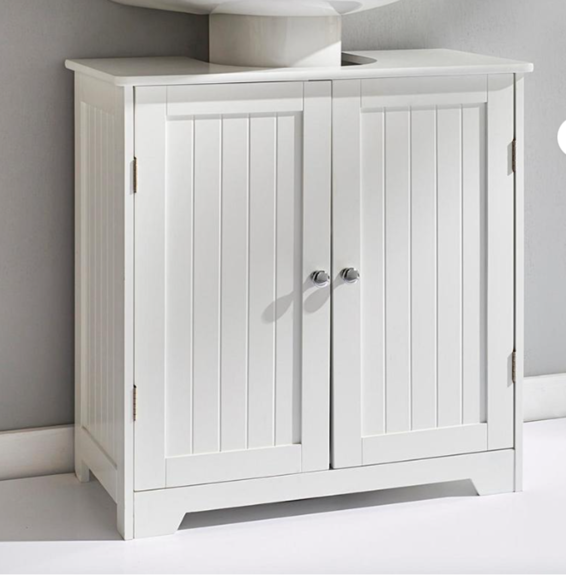 New England Underbasin Cupboard. - ER20. Great value, easy to assemble, stylish shaker-style