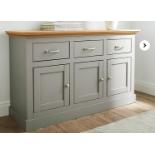 Julipa Ashford 3 Door 3 Drawer Sideboard. - ER20. RRP £409.00. Part of the Julipa Brand. Bring an