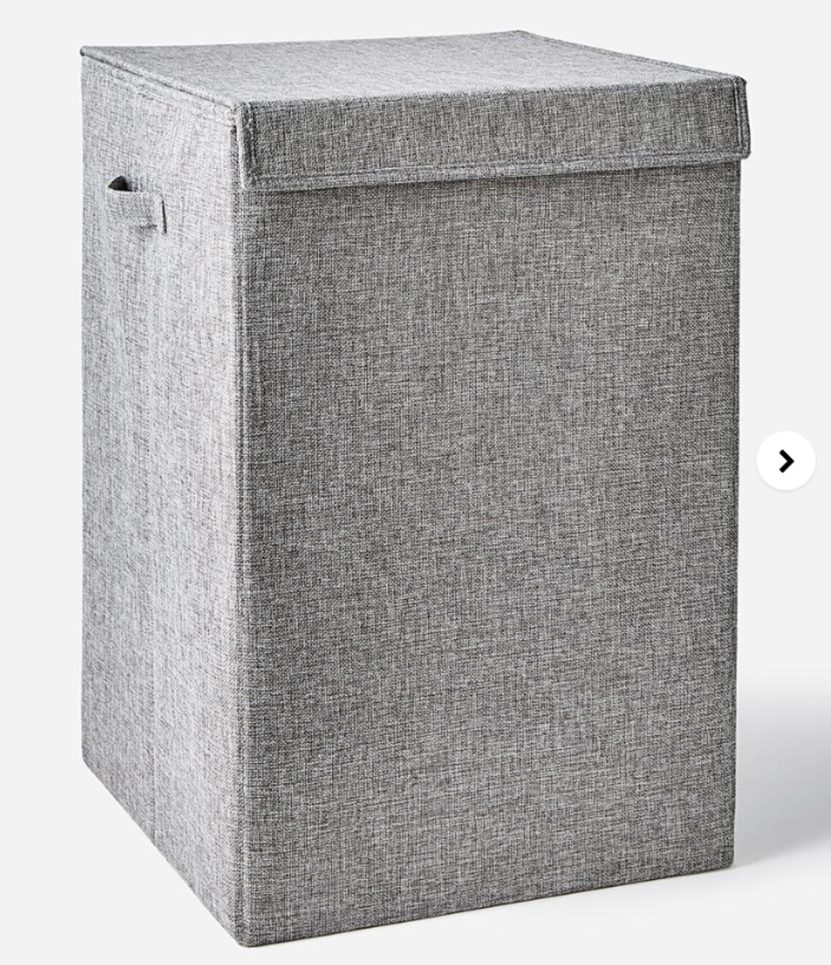 Collapsible Grey Laundry Hamper. - ER28.