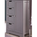 New England Storage Cabinet. - ER22. Great value, easy to assemble shaker-style bathroom