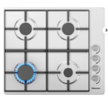 Hisense GM642XHS Gas Hob - Stainless Steel. - ER20. RRP £199.99. Get maximum control with a gas hob,