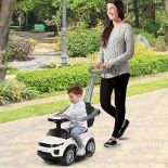 Costway 3 in 1 Ride on Push Car Toddler Stroller Sliding Car w/Music White LOCATION 13A.7