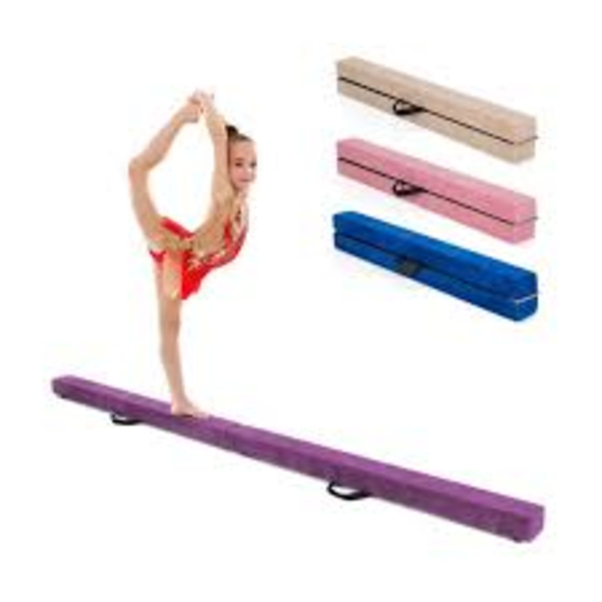 Costway 7 Feet Folding Portable Floor Balance Beam LOCATION 13A.8