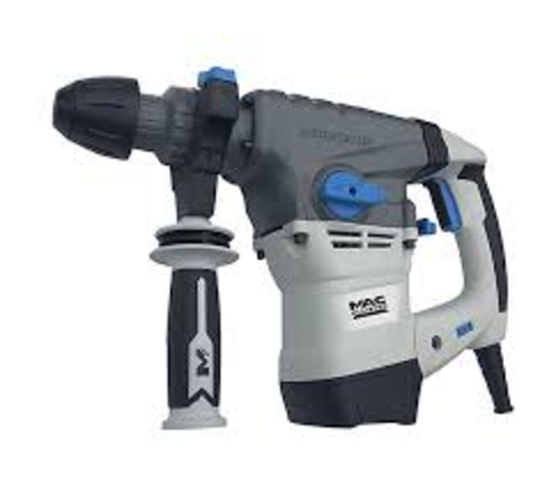 Mac Allister 1500W 240V Corded SDS+ drill MSRH1500. - ER44.