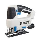 Mac Allister Solo 18V Cordless Jigsaw MJS18-Li & Mac Allister 750W Corded Angle Grinder 240V 115mm -