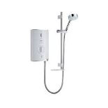 MIRA SPORT MAX 9.0KW WHITE & CHROME. - ER44. Enjoy powerful shower performance with the 9kW A-