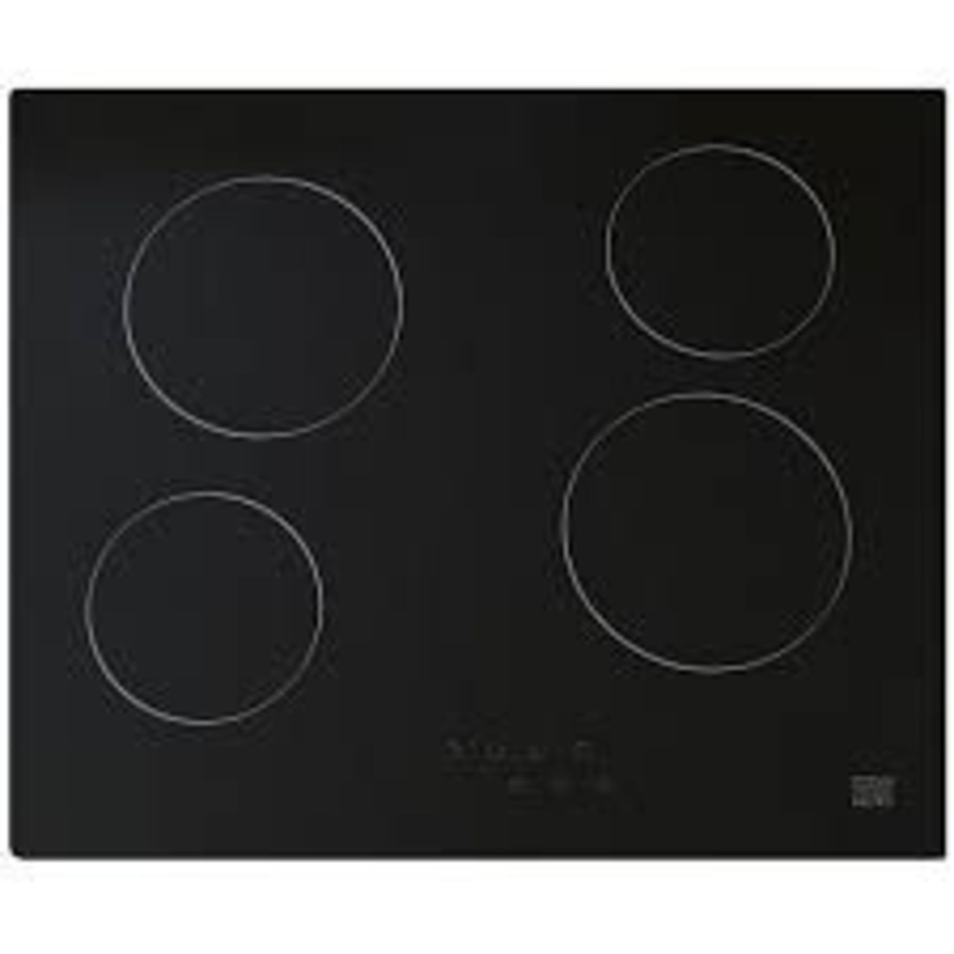 Cooke & Lewis CLCER60A 59cm Ceramic Hob - Black. - ER40.