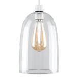 Kira Silver Ceiling Pendant Shade - ER45