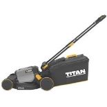 Titan TTB833LWM 1700W 37cm Electric Lawn Mower 230V. - ER44.