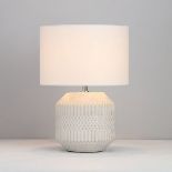 Inlight Eupheme Ceramic White Table Light - ER42