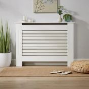 Home Source York Medium Radiator Cover White - ER45