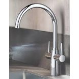 Grohe Ambi Cosmopolitan Dual Lever Sink Mixer Tap . - ER45