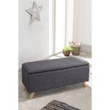 Secreto Ottoman - Blue - Fabric - ER45