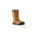 Site Gravel Rigger Safety Boots Tan Size 9. - ER43.