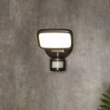 Zink LYNN LED PIR Security Spotlight 10W Cool White Dark Grey - ER45