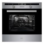 Cooke & Lewis CLPYSTa Built-in Single Pyrolytic Oven. - ER43. This multifunctional soft close door