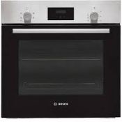 Bosch Series 2 HHF113BR0B Built In Electric Single Oven - Stainless Steel. - ER45.
