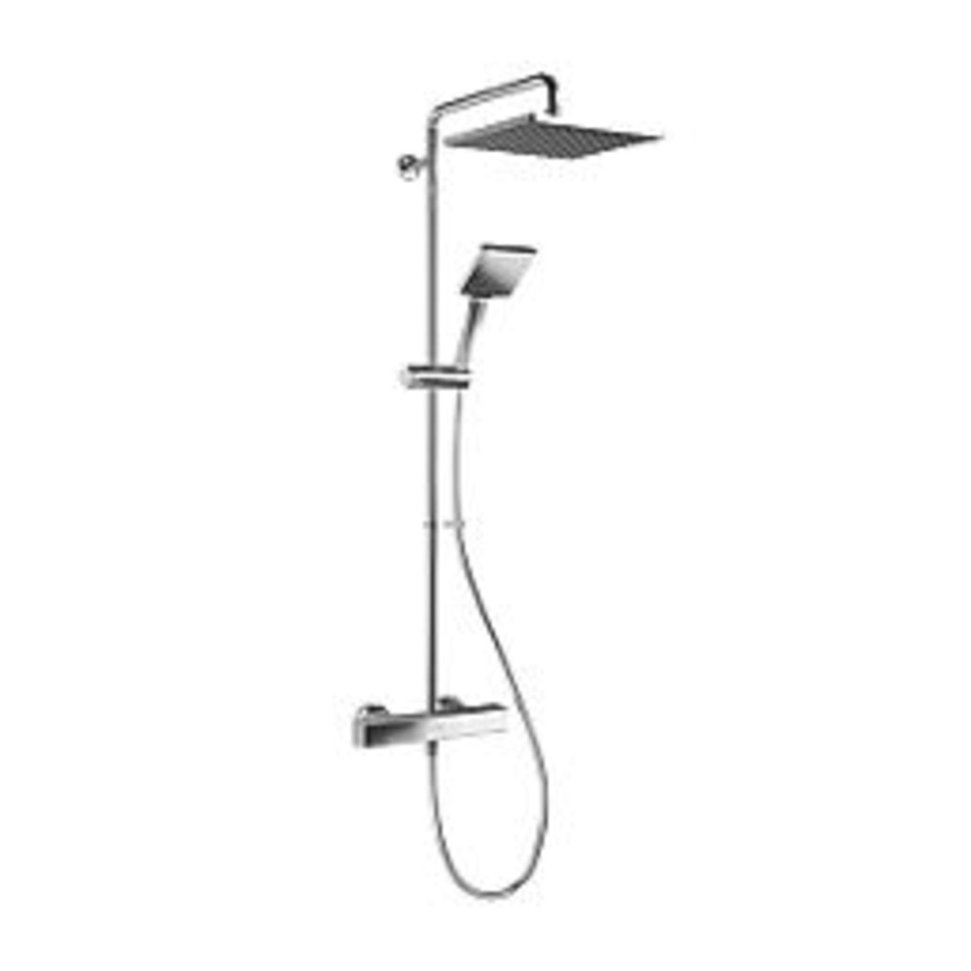 MIRA HONESTY ERD REAR-FED EXPOSED CHROME THERMOSTATIC DIVERTER MIXER SHOWER. - ER43. Stylish design,