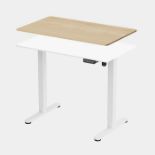 White Standing Desk. - Er33. Help combat the aches and pains of the traditional office environment