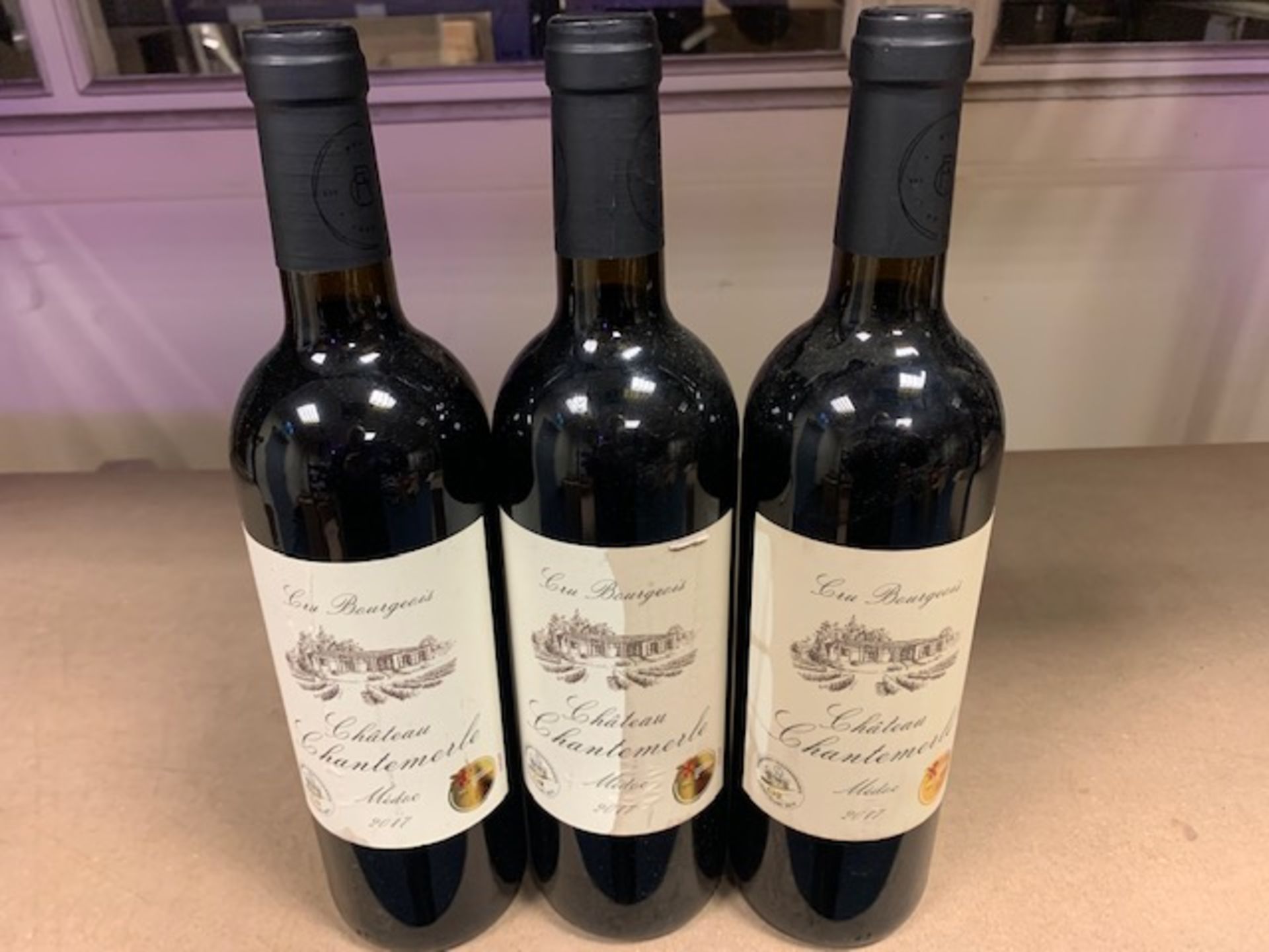 7 X 750ML BOTTLES OF 2017 CHATEAU CHANTEMERLE MEDAC WINE