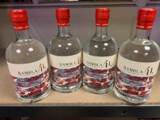 4 X 70CL BOTTLES OF RAMBLA 4I MEDITERRANEAN DRY GIN