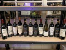 LOT CONTAINING 12 X BOTTLES OF WINE IE CERRO ANON, AIMONE, HEREDEROS DEL MARQUES DE RISCAL,