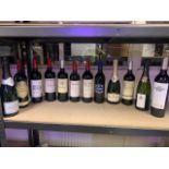 LOT CONTAINING 12 X BOTTLES OF WINE IE THE CHOCOLATE BLOCK, EDEN GROVE SHIRAZ, NICOLAS DE