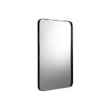 Large Rectangular Wall Mirror with Metal Frame. -R14.5. Suitable for bathrooms, this large