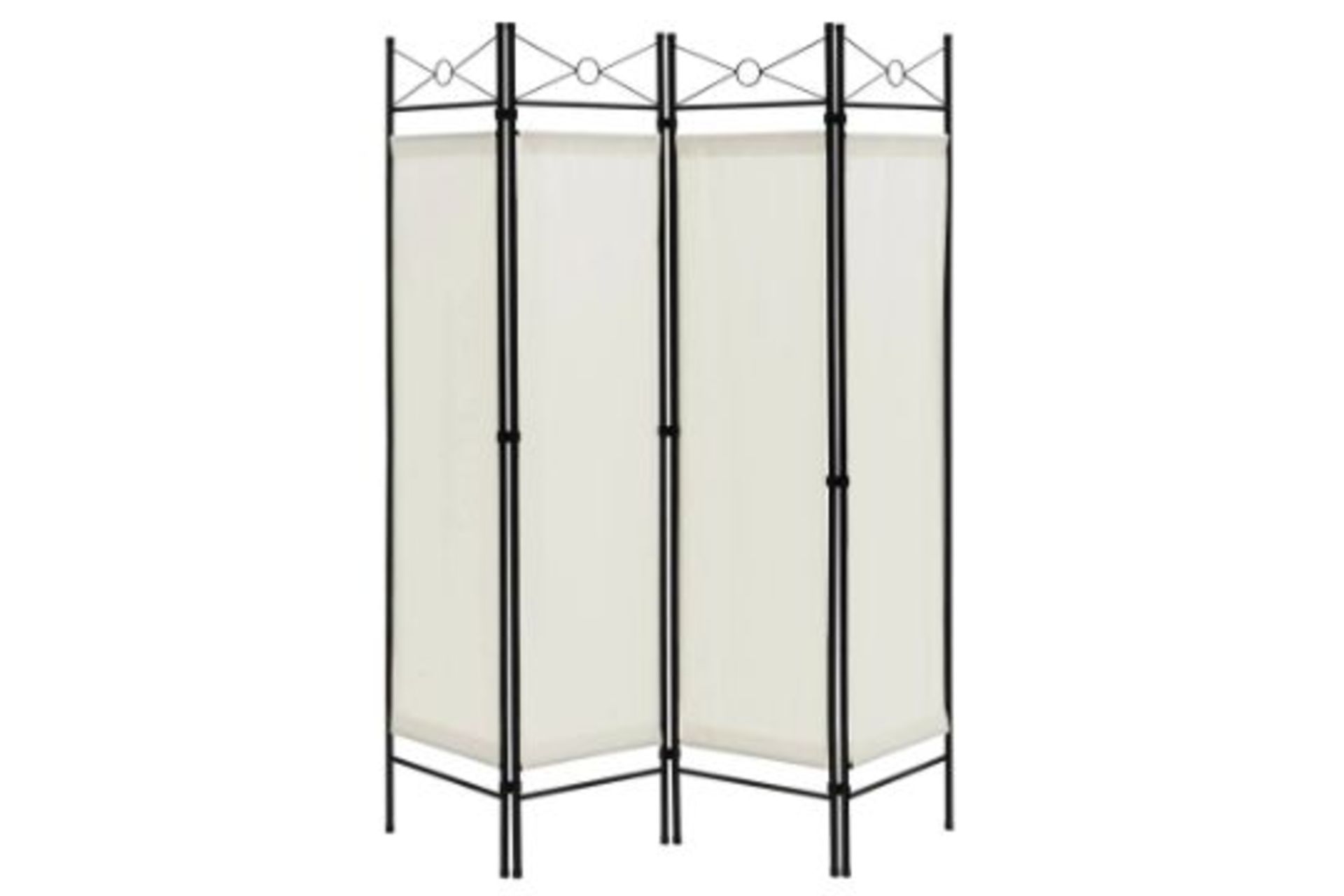 Luxury 6 Feet 4-Panel Folding Freestanding Room Divider. -R14.6. Create a privacy space anytime,