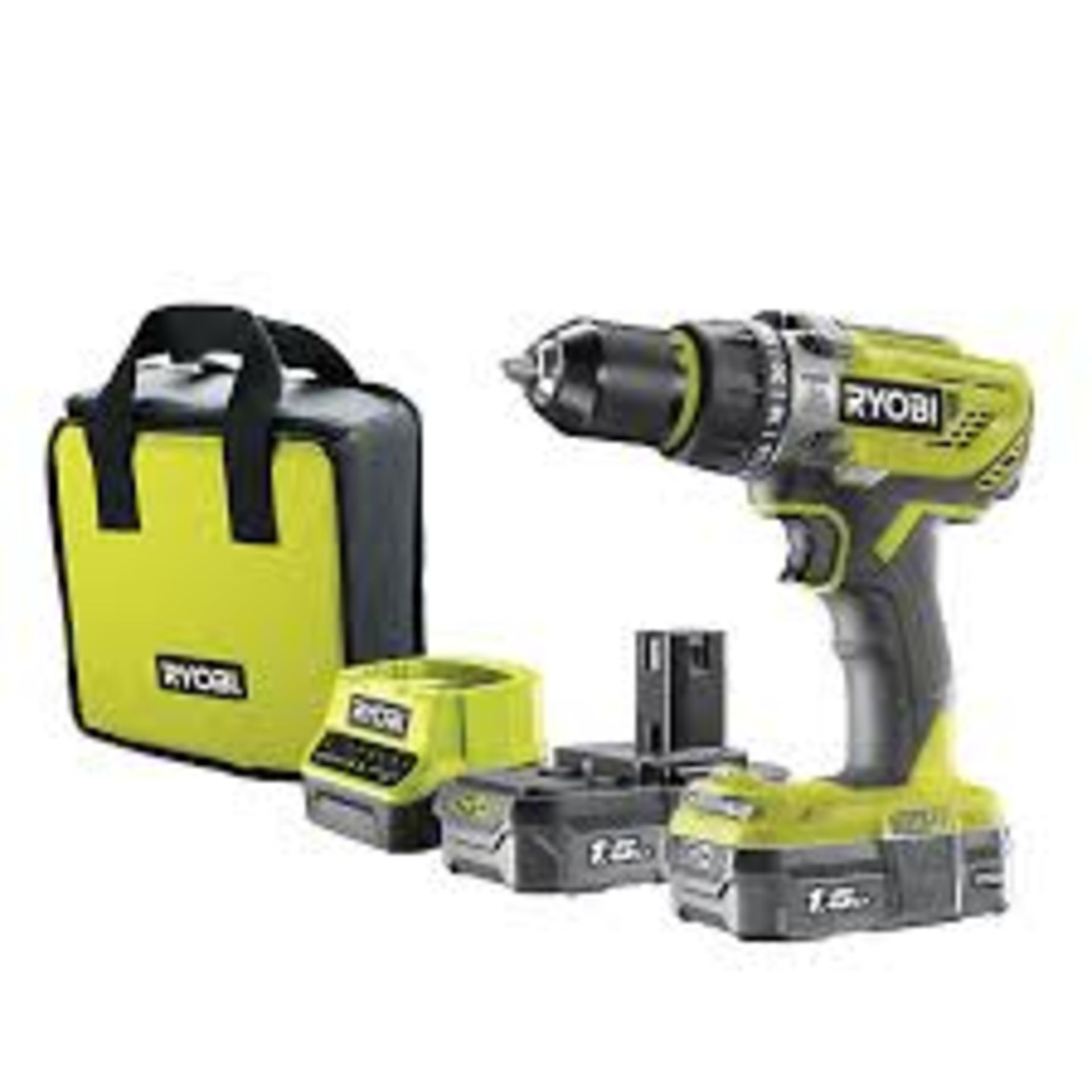 Ryobi R18PD31-215S 18V One+ Cordless Compact Combi Drill - R14.4. Ryobi R18PD31-215S 18V One+