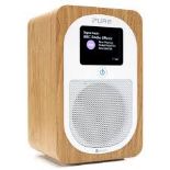 Pure Evoke H3 DAB/DAB+/FM Bluetooth Radio, Oak. -R9BW