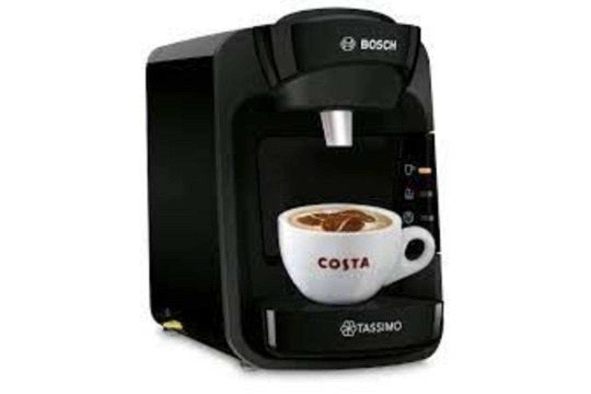 Bosch Tassimo TAS3102GB Suny Coffee Machine Black. - PW. EASY TO USE, ONE BUTTON OPERATION: Simply