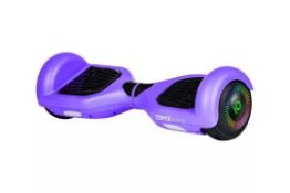 ZIMX HB2 Hoverboard - Purple. - PW. The HB2 has two powerful yet quiet motors that can take you