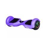 ZIMX HB2 Hoverboard - Purple. - PW. The HB2 has two powerful yet quiet motors that can take you