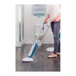 RUSSELL HOBBS RHSM1001 Steam Mop - White & Teal - PW