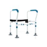 Stand Alone Toilet Safety Frame with Adjustable Height and Width. - R14.2. Make life easier with