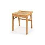 Rattan Top Bamboo Vanity Stool. - R14.5.