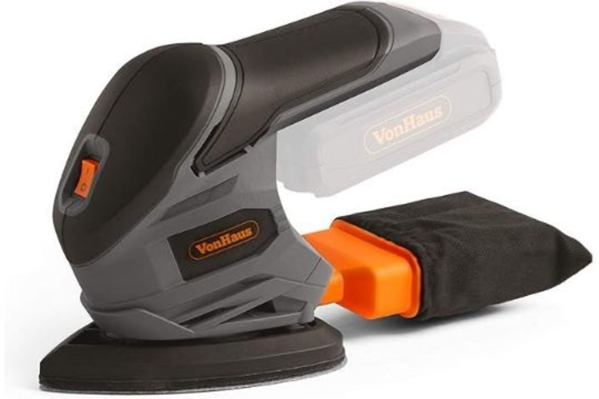 Cordless Sander E-Series 18V. - PW. DETAILED SANDING - compact sander with 12000OPM and a triangular