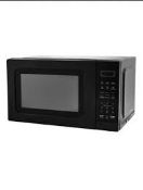 George Home 700W Black Digital Microwave - PW