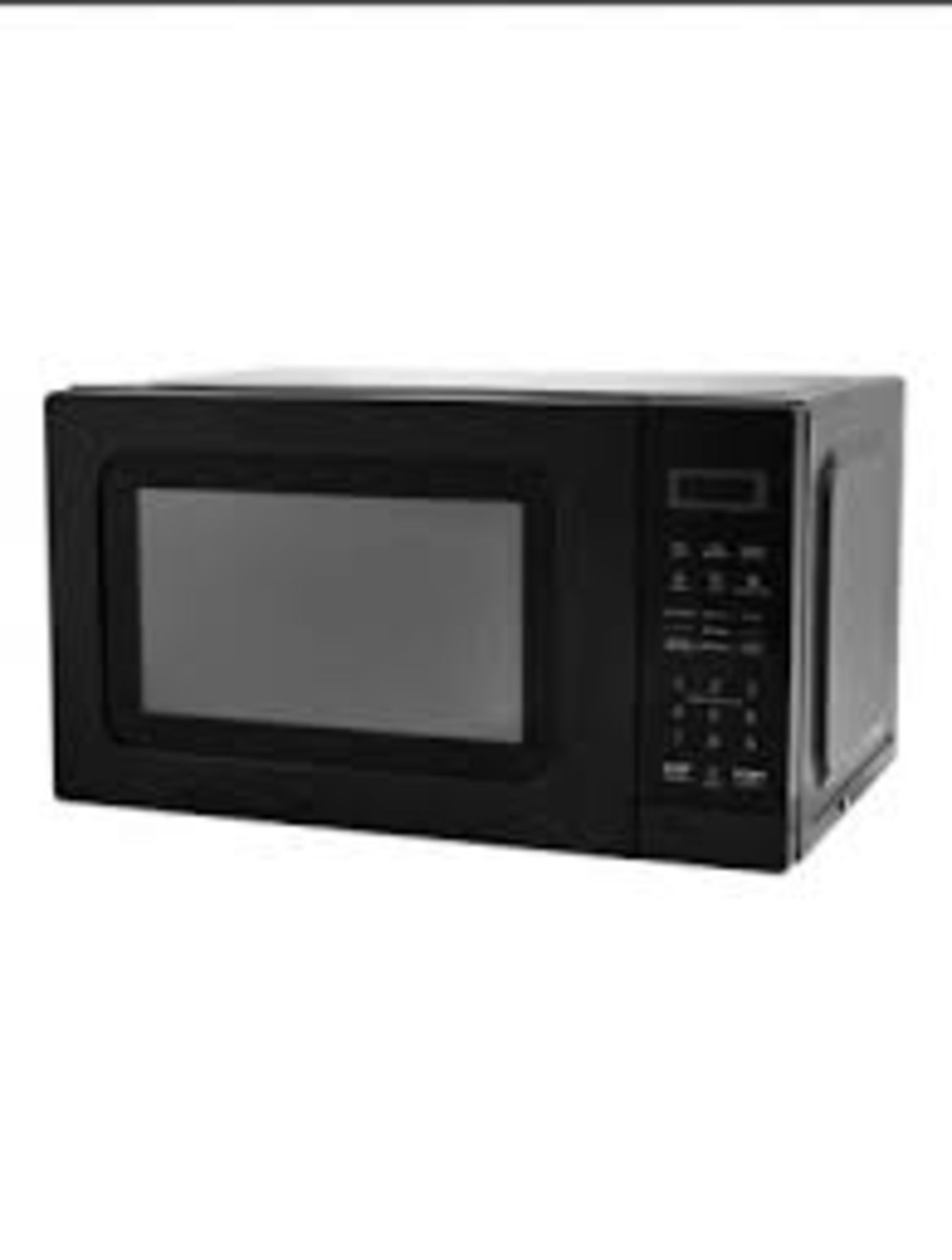 George Home 700W Black Digital Microwave - PW