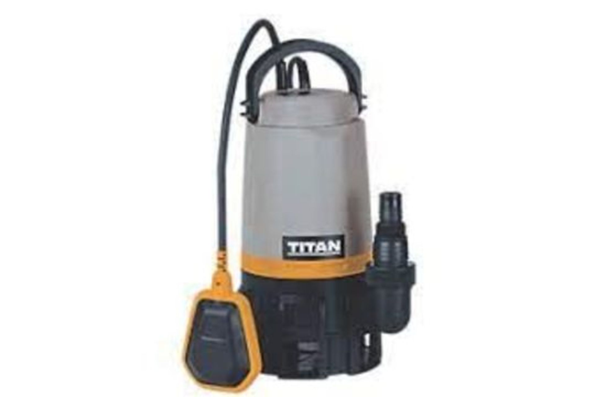 2 x TITAN 750W MAINS-POWERED DIRTY WATER PUMP. - R14.9. Suitable for submersion, quickly clearing